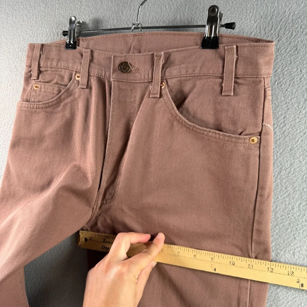 Vintage Levis Jeans Mens 34x32 (Fits 32x31) White Tab 501 Straight 80s USA